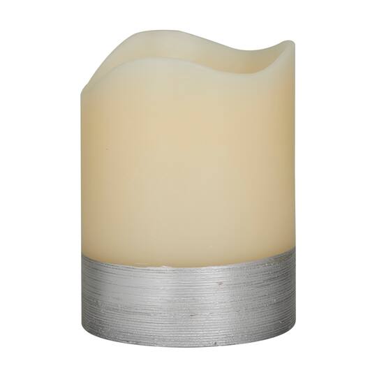 Cream Wax LED Flameless Candle